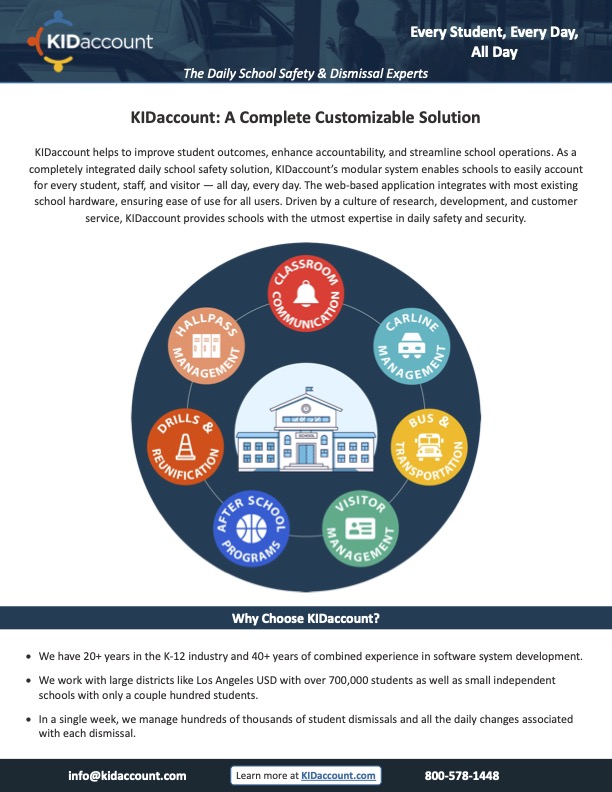 KIDAccount: A Complete Customizable Solution